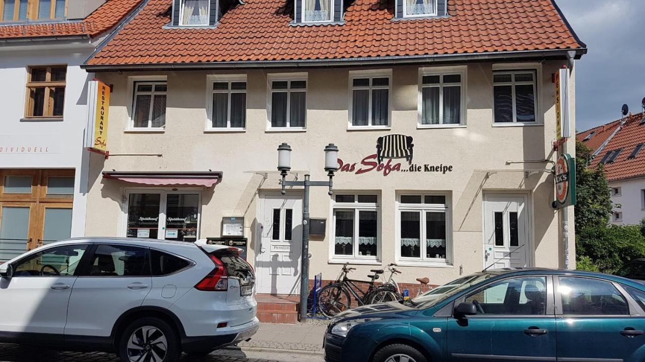 Das Sofa Restaurant-Hotel-Spaetkauf Γκράιφσβαλντ Εξωτερικό φωτογραφία